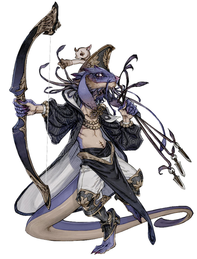 Lacuma the Merchant Art from Terra Battle