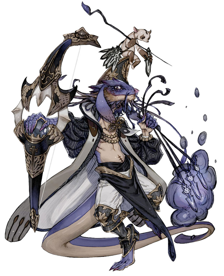 Lacuma the Tycoon Art from Terra Battle