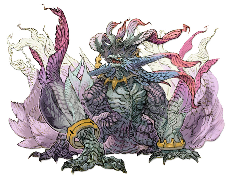 Leviathan &lambda; Art from Terra Battle