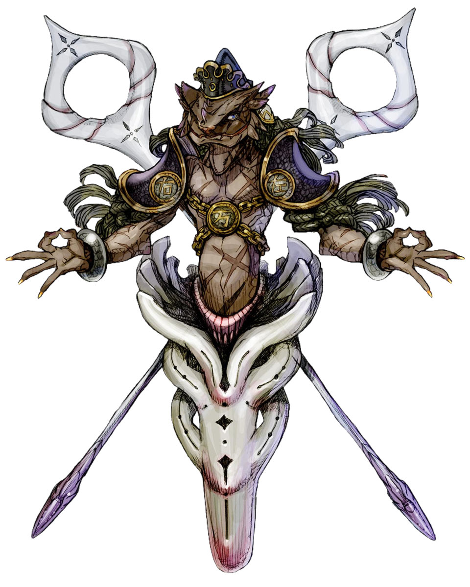 Ma'curi the Martyr Art from Terra Battle