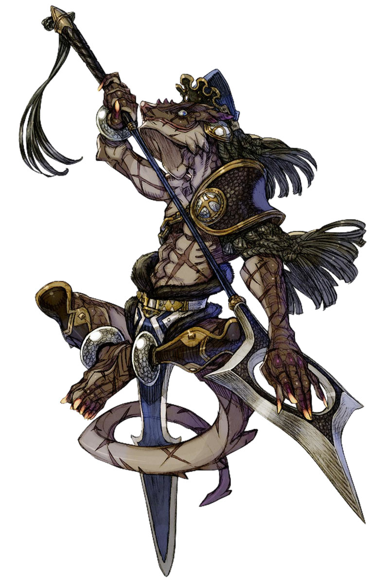 Ma'curi the Tormented Art from Terra Battle