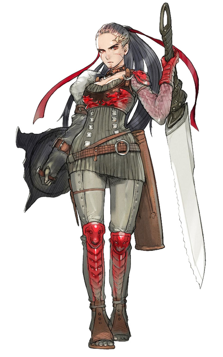 Maralme the Dragon Slayer Art from Terra Battle