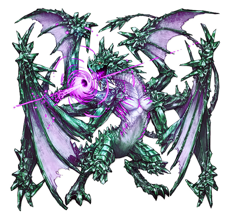 Doomsday Nephrite Dragon Art from Terra Battle