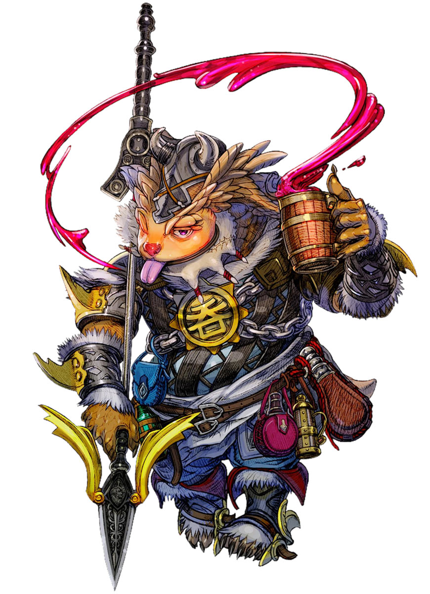 Okklitot the Sloppy Art from Terra Battle