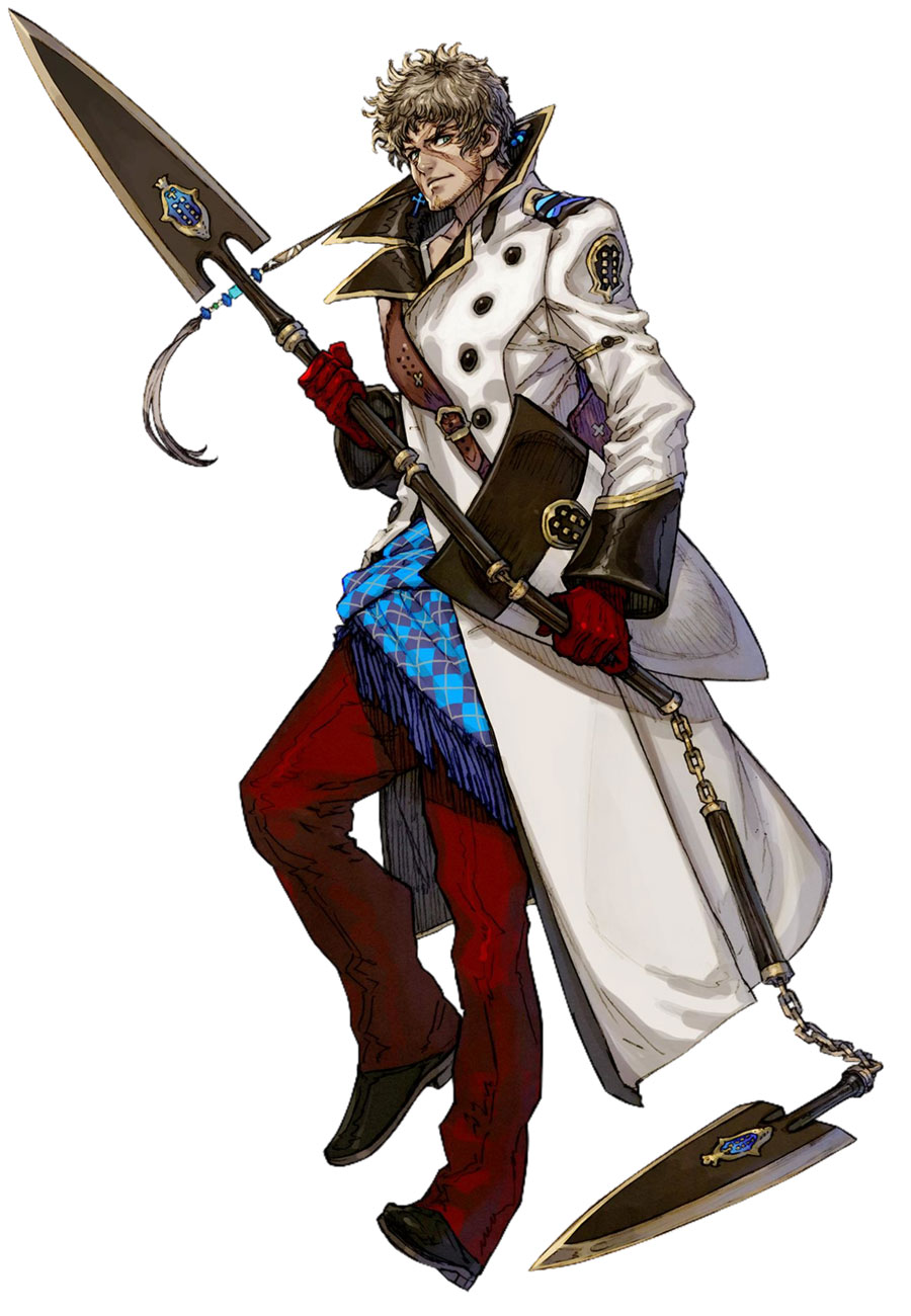 Olber the Guardian Art from Terra Battle