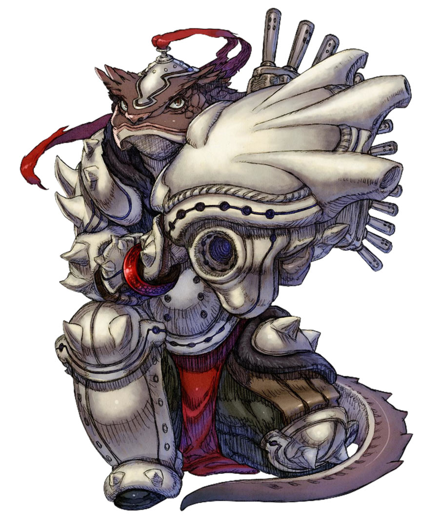 O'pari the Blitzer Art from Terra Battle