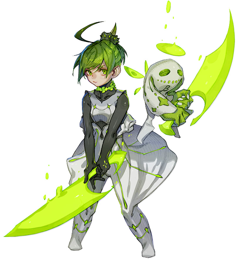 Peyrna the Solitary Art from Terra Battle