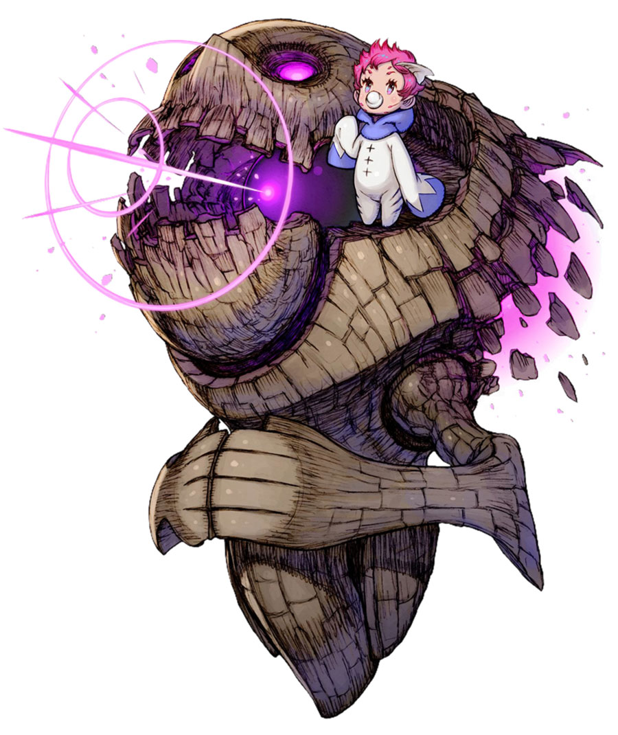 Pupru the Prodigy Art from Terra Battle