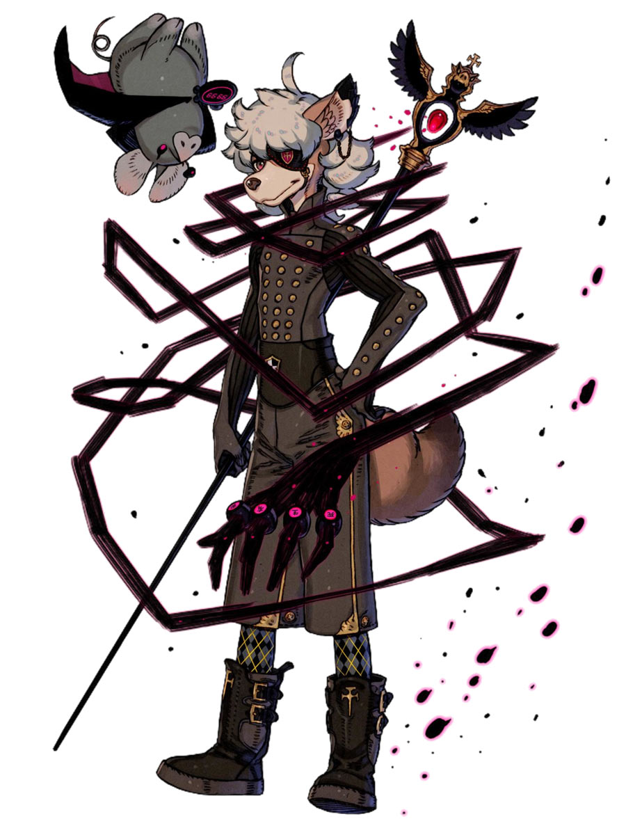 Guardian Rowlow RNA Art from Terra Battle