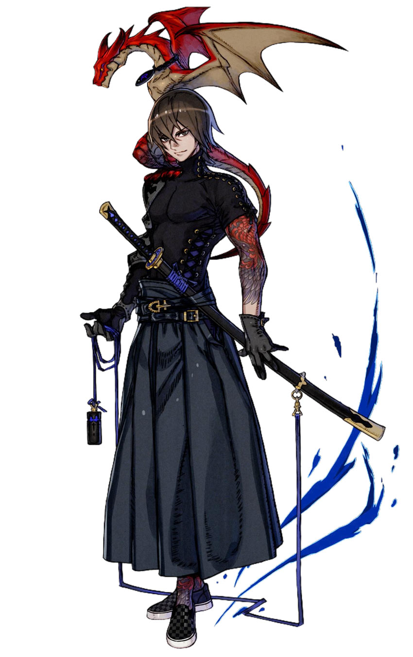 Guardian Ryoma Art from Terra Battle