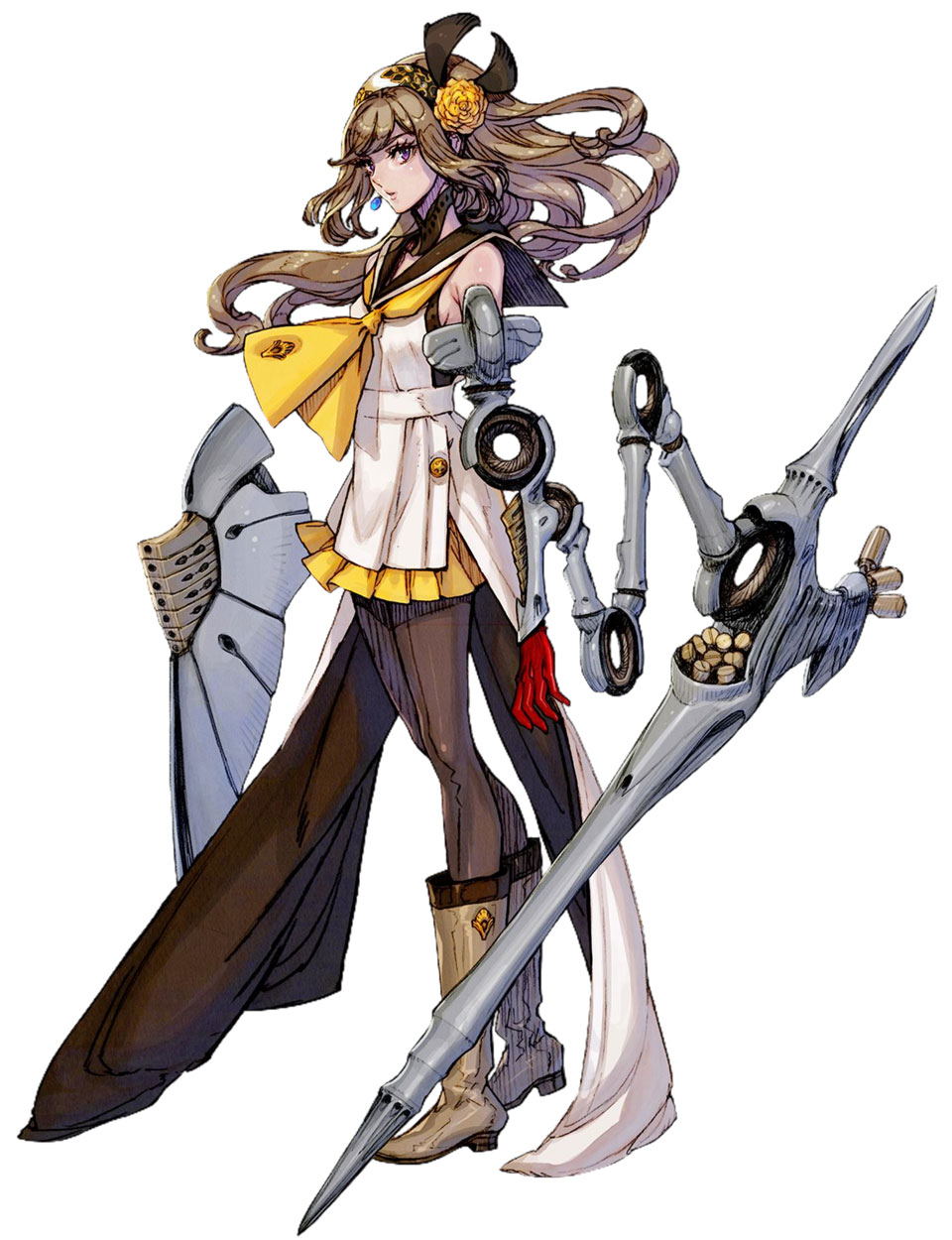 Samatha the Foestalker Art from Terra Battle
