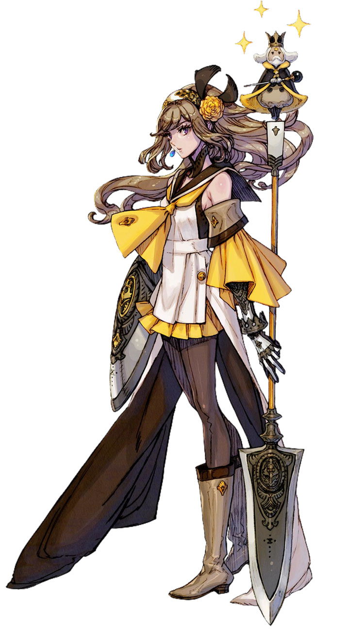 Samatha the Huntress Art from Terra Battle