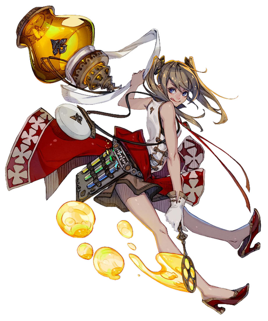 Sayu the Genius Art from Terra Battle