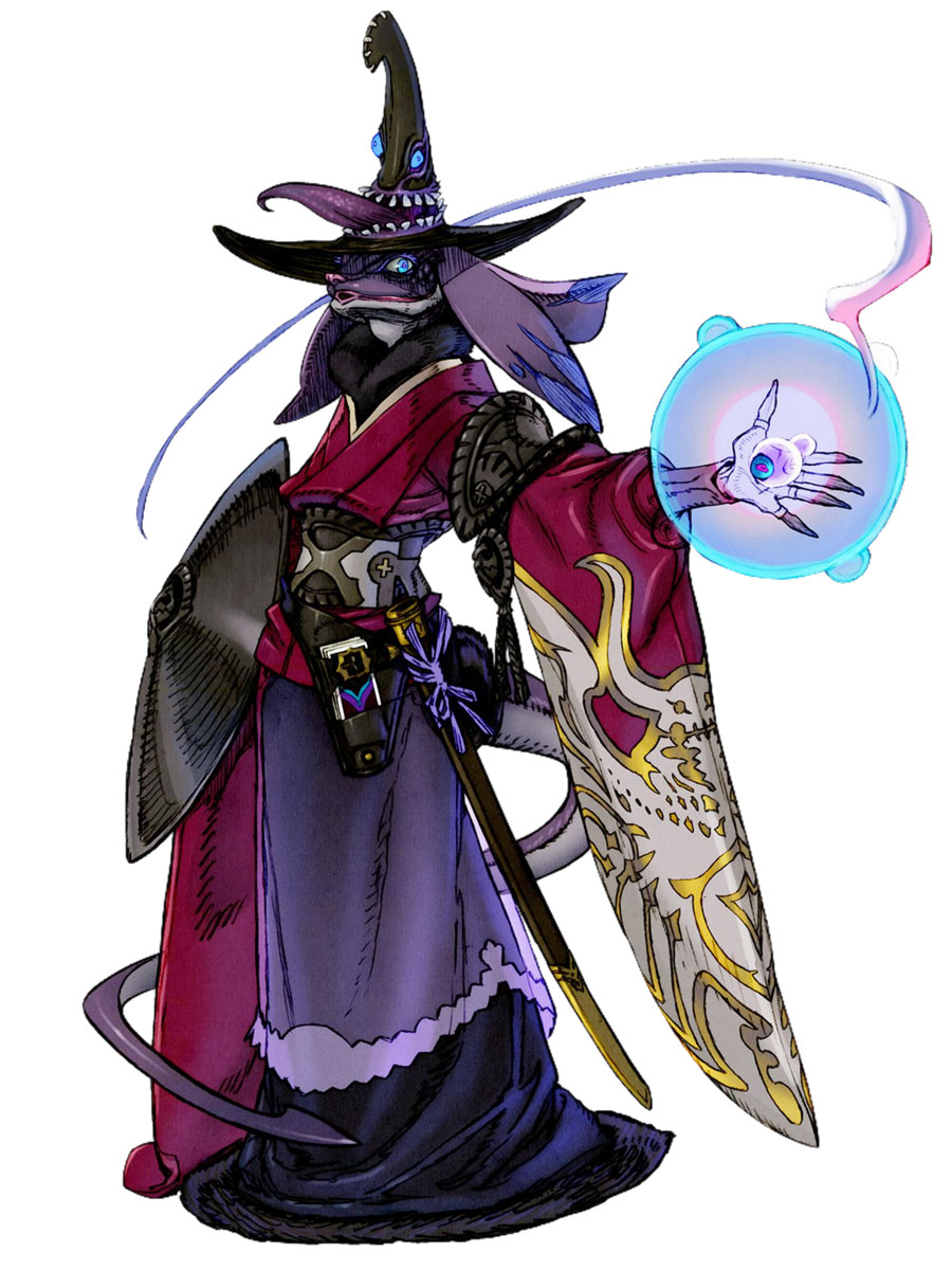 Sha'plar the Black Art from Terra Battle