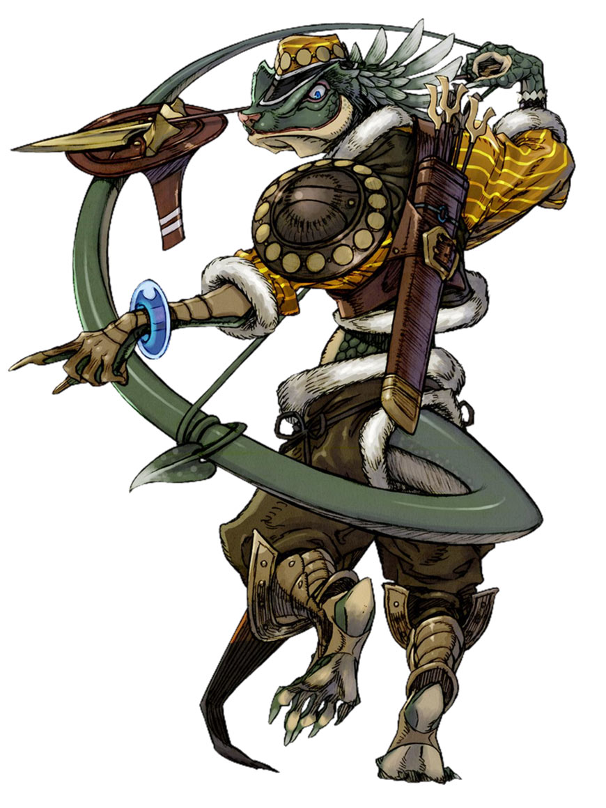 S'naip the Bow Master Art from Terra Battle