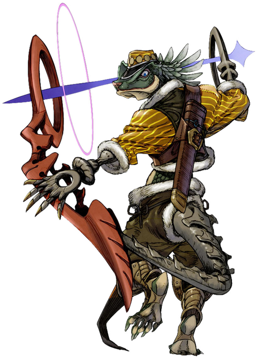 S'naip the Elastic-Tailed Art from Terra Battle