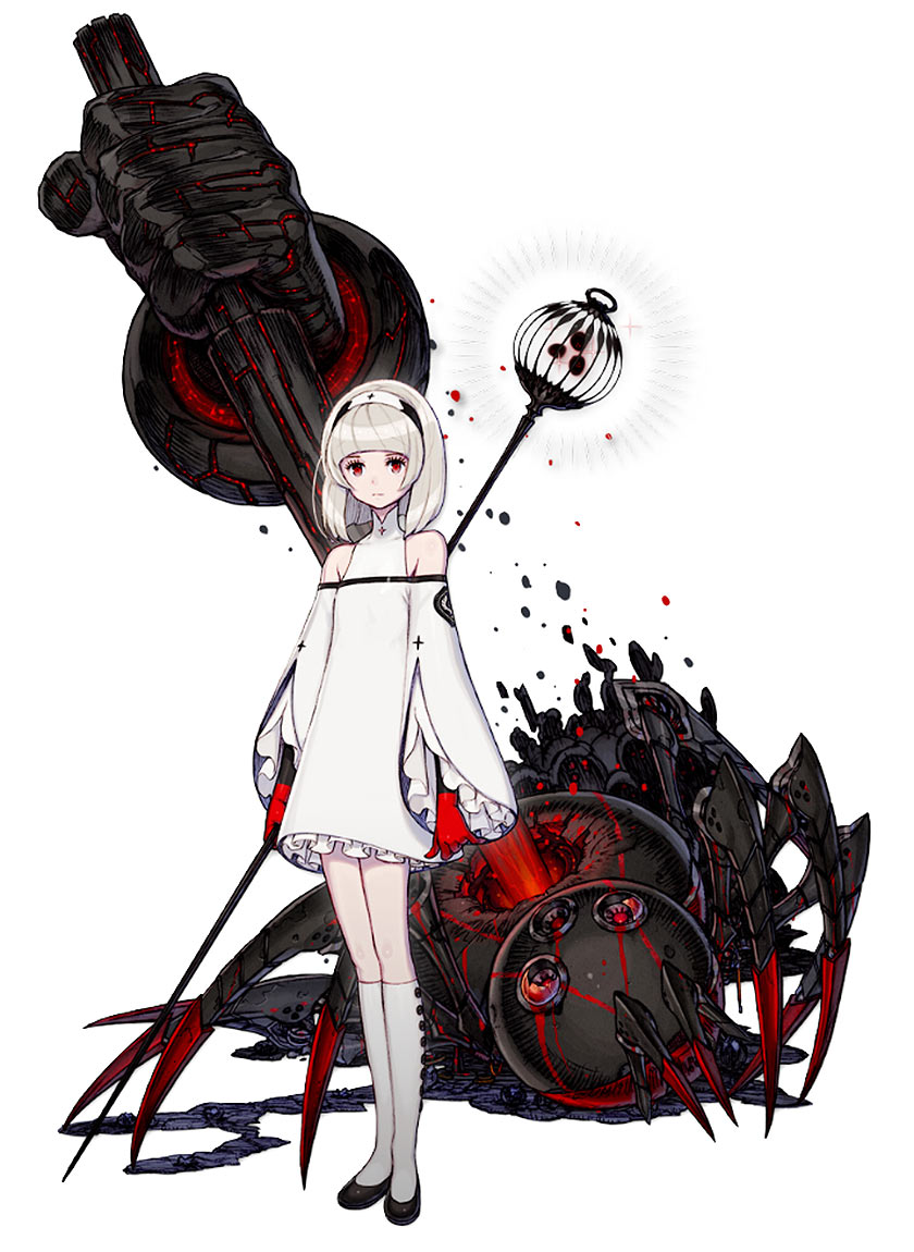 Ultimate Tronic Gal Art from Terra Battle