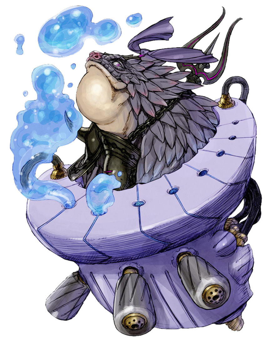 U'nasag the Tsunami Art from Terra Battle
