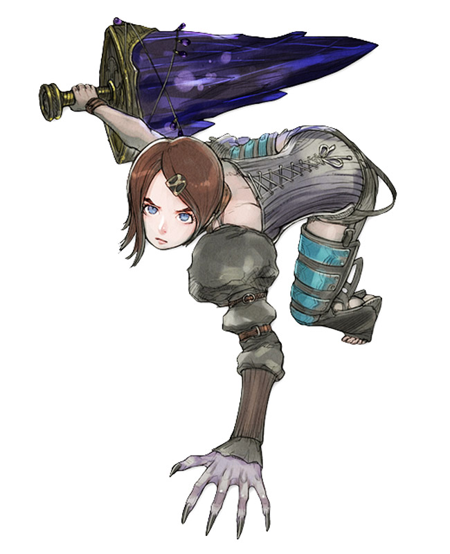 Velraine the Halfbreed Art from Terra Battle