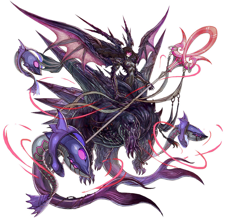 Nihil Violet Art from Terra Battle