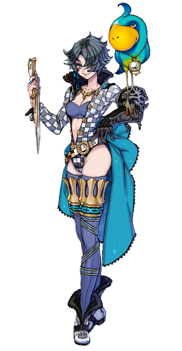 Yulia the Outlaw Art from Terra Battle