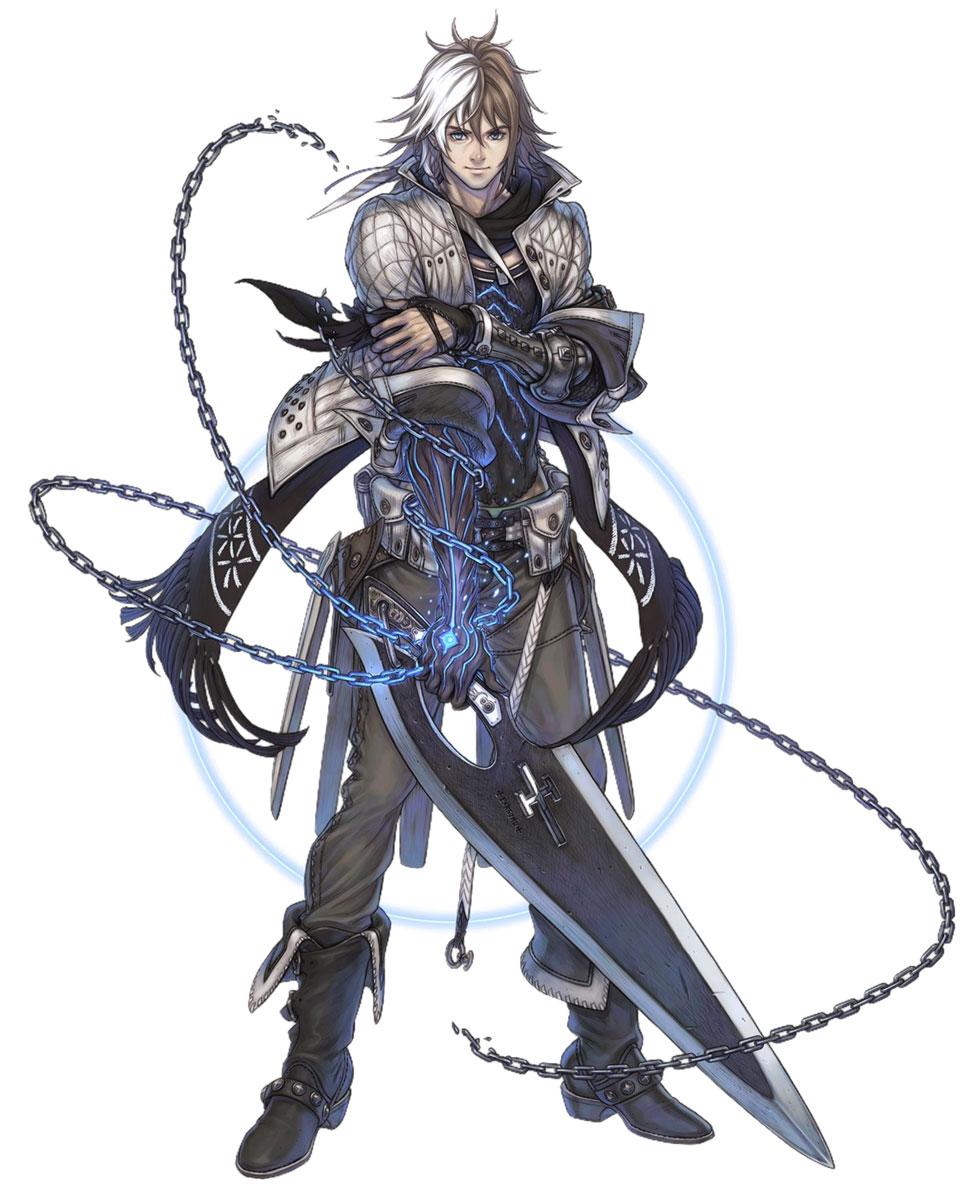 Zael the Outsider King Art from Terra Battle