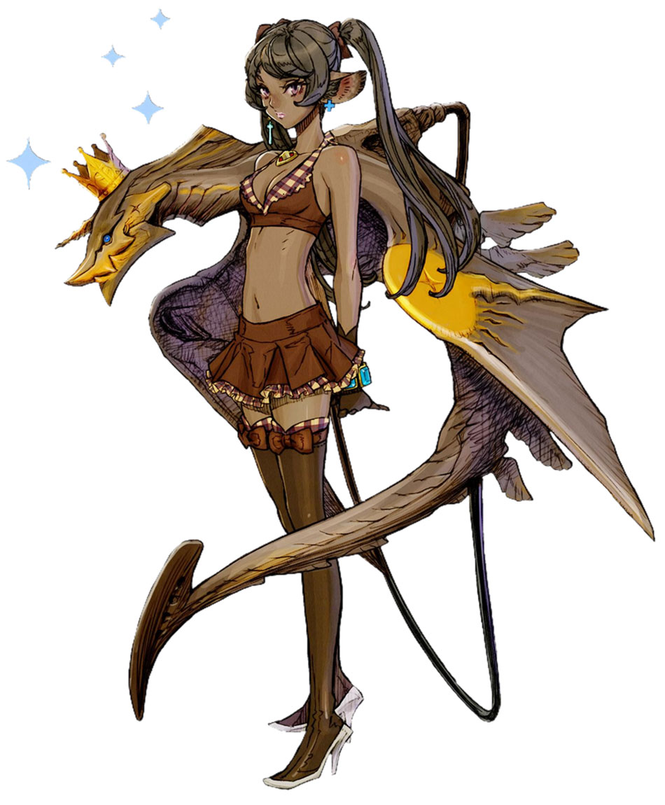 Zafitte the Dancer Art from Terra Battle