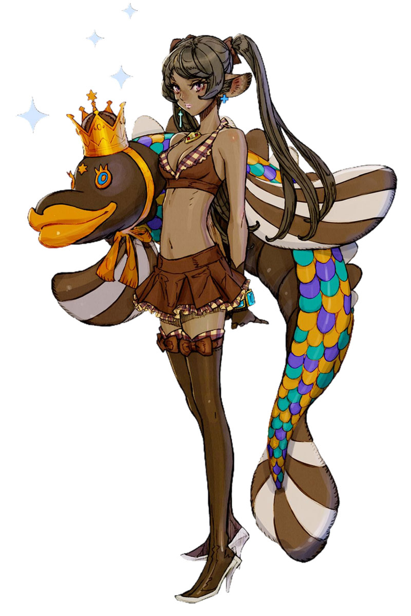 Zafitte the Graceful Art from Terra Battle