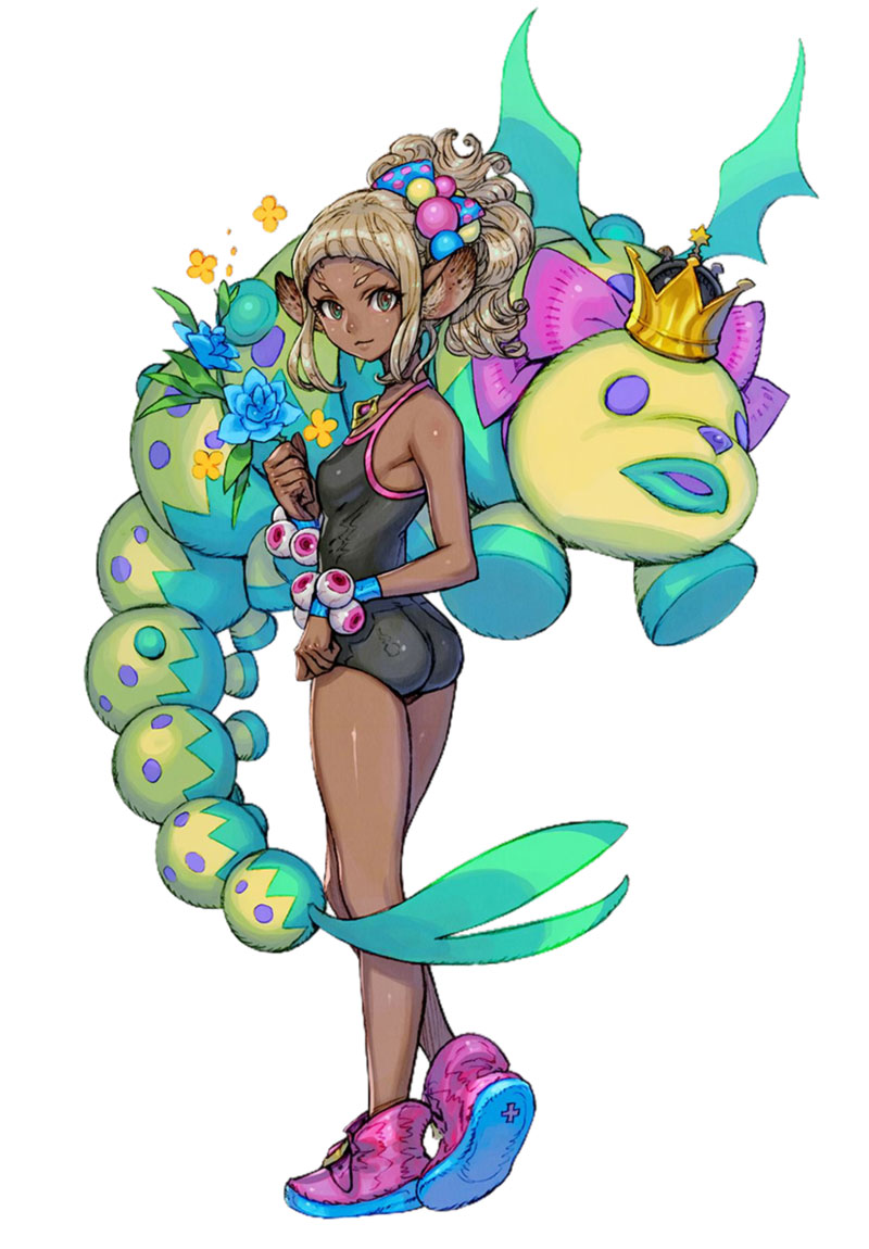 Zeera the Green Thumb Art from Terra Battle