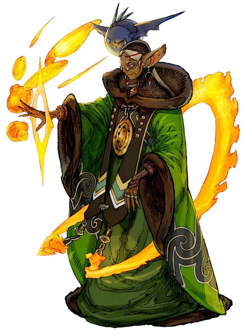 Zerro the Force Field Art from Terra Battle