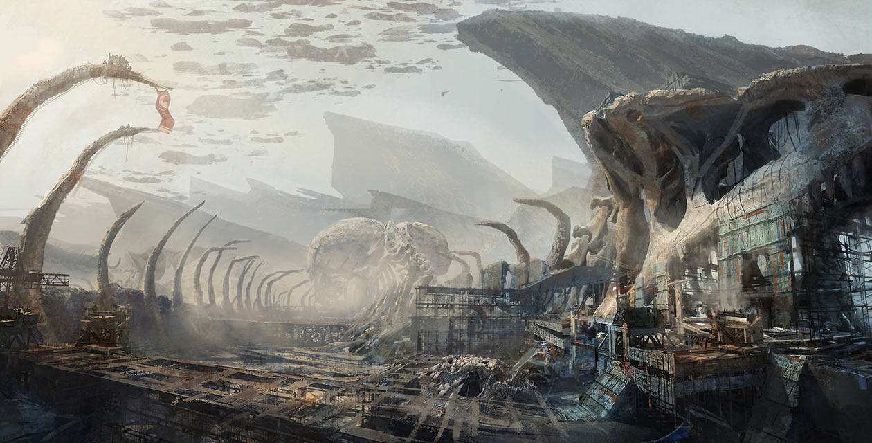 Boneyard Art from Titanfall
