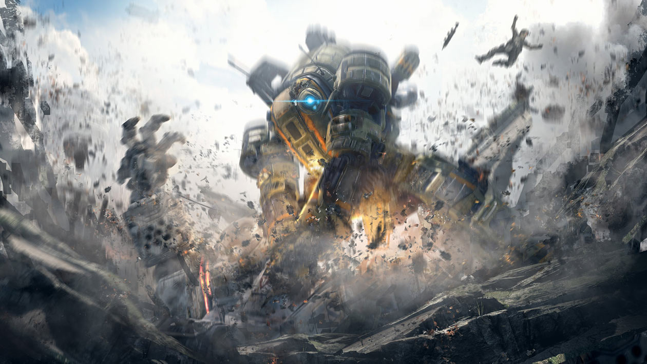 Death From Above Art from Titanfall