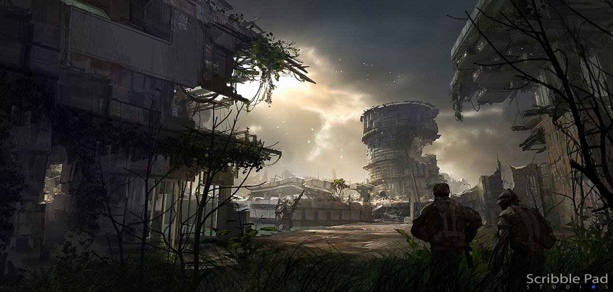 Environment Concept Art from Titanfall