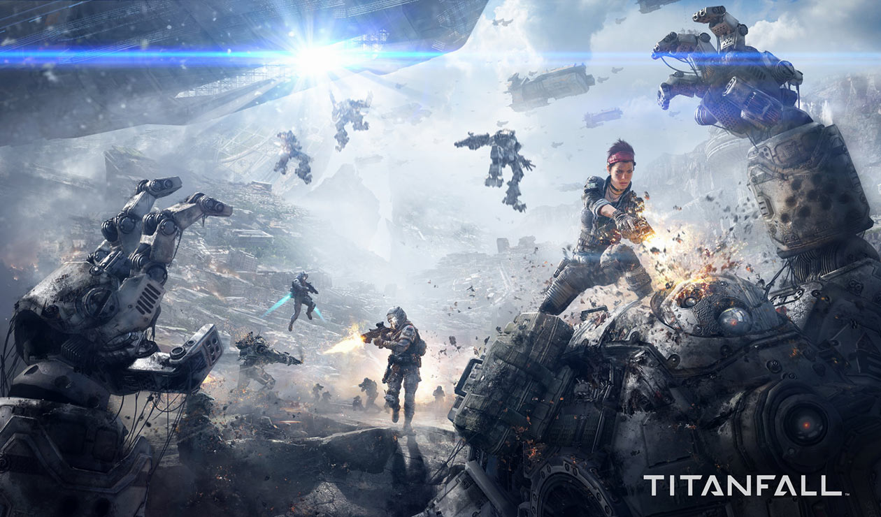 Game Informer Cover Art from Titanfall