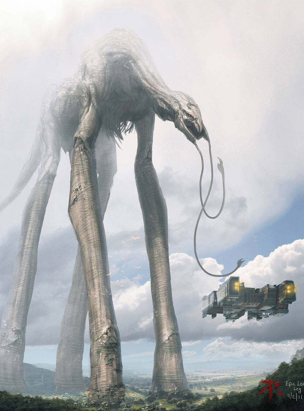 Leviathan Art from Titanfall