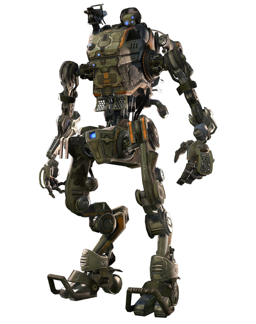 Militia Stryder Art from Titanfall