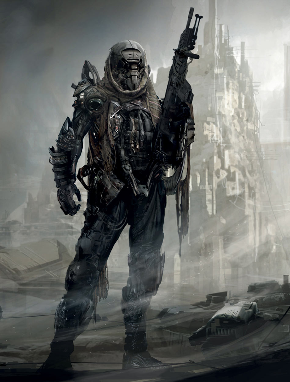 Pilot Concept Art from Titanfall