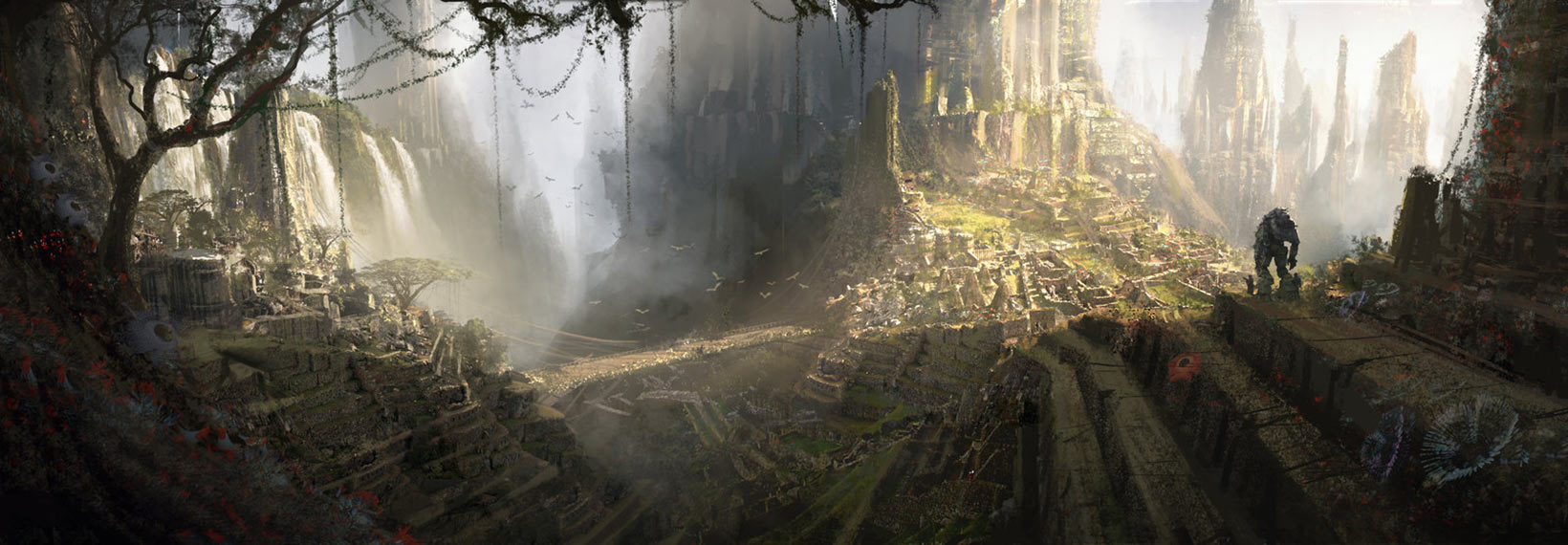 Temple Ruins Art from Titanfall