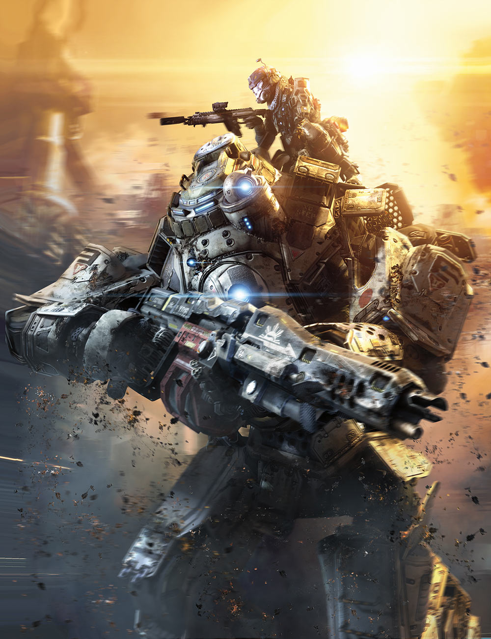 Xbox Magazine Cover Art from Titanfall