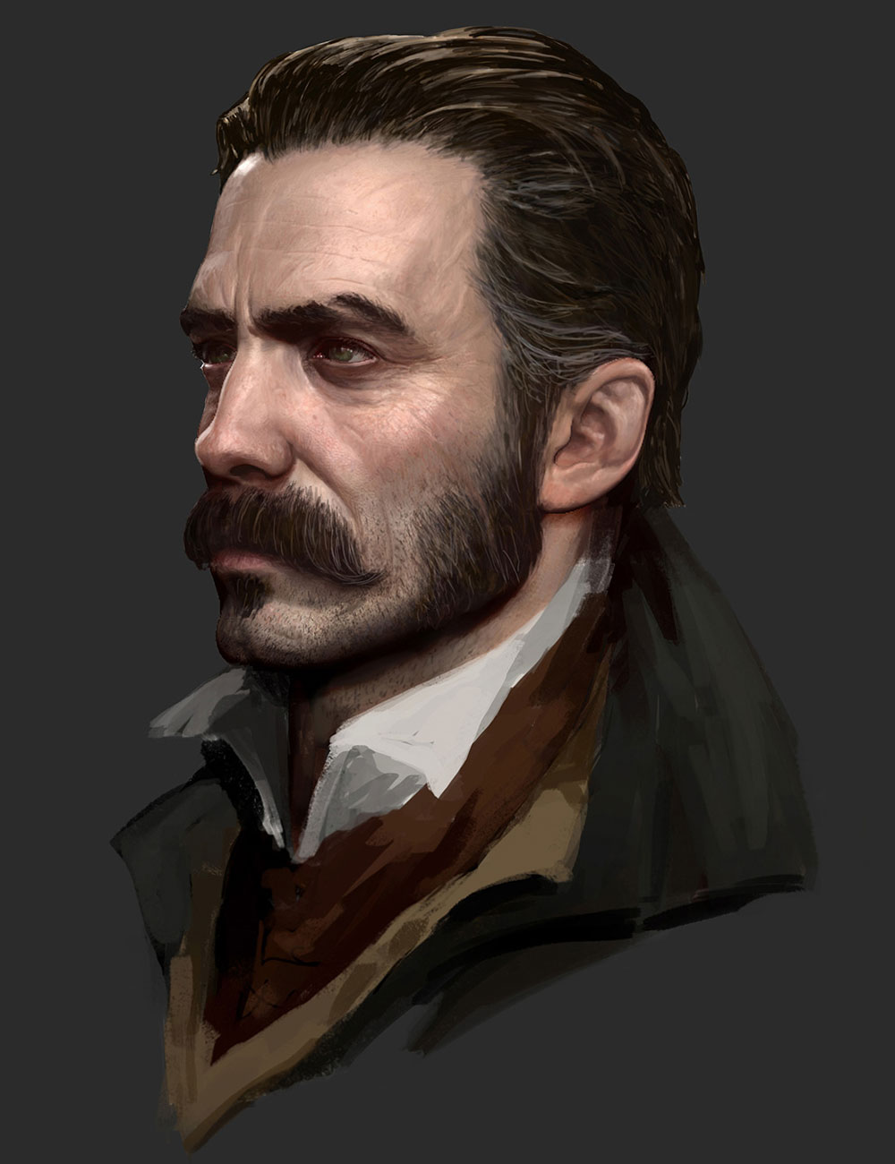 Galahad Face Art from The Order: 1886