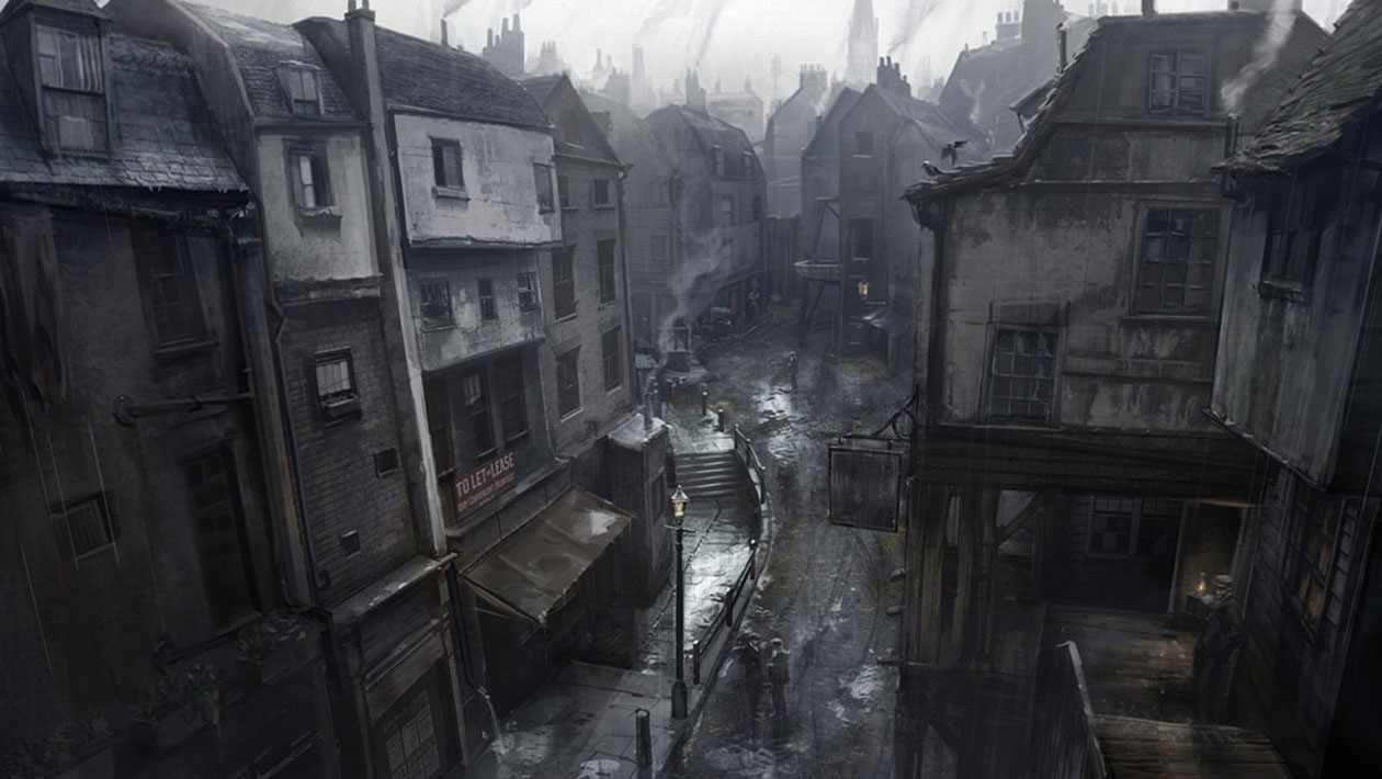 Whitechapel Street Art from The Order: 1886