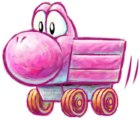 Yoshi Minecart