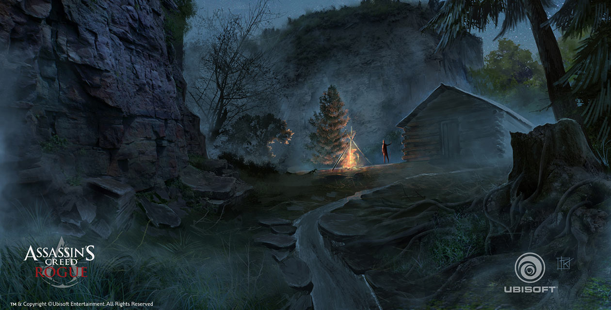 Cabin Art from Assassin's Creed Rogue