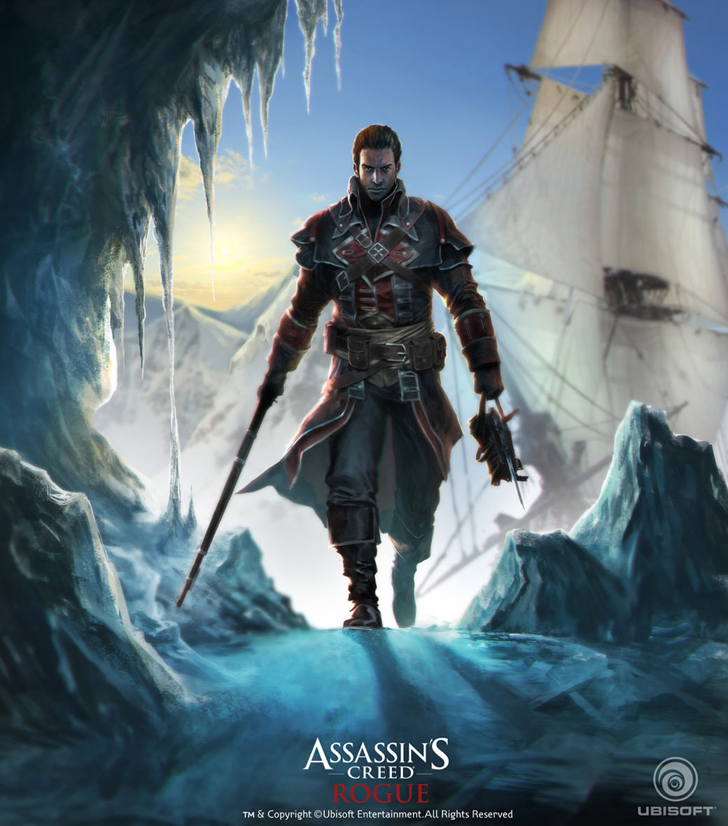 Cover Concept Art from Assassin's Creed Rogue