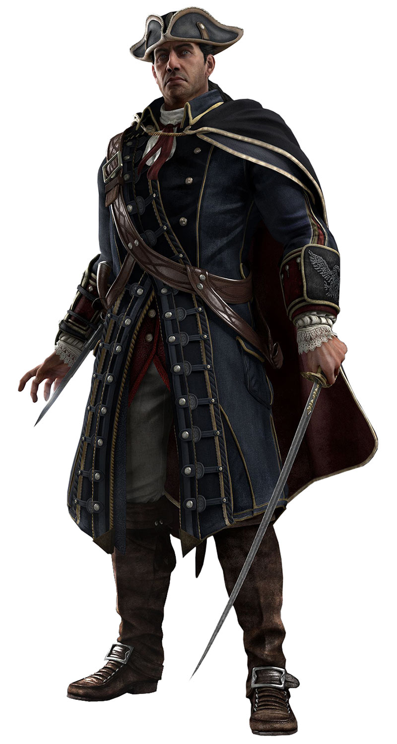 Haytham Kenway Art from Assassin's Creed Rogue