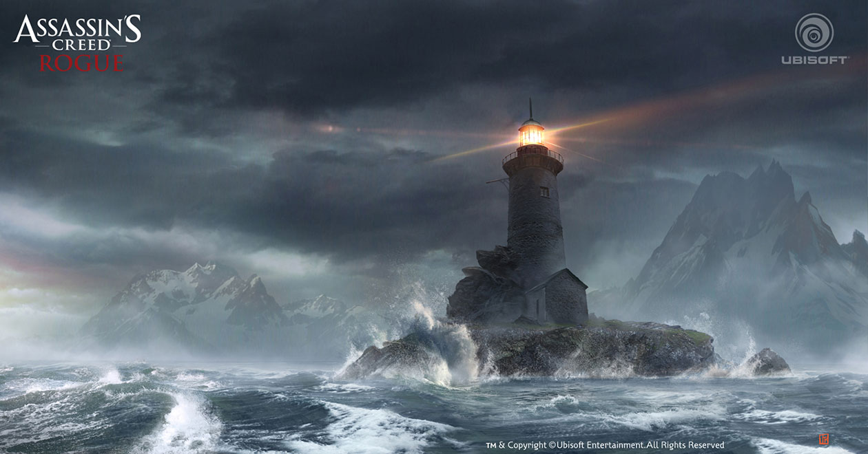 Lighthouse Art from Assassin's Creed Rogue
