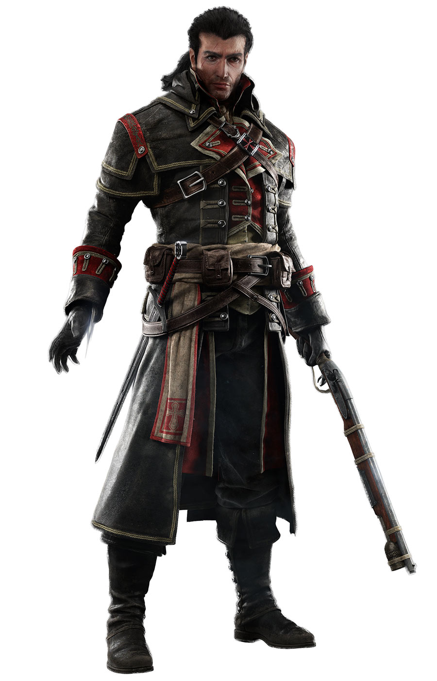 Shay Cormac Art from Assassin's Creed Rogue