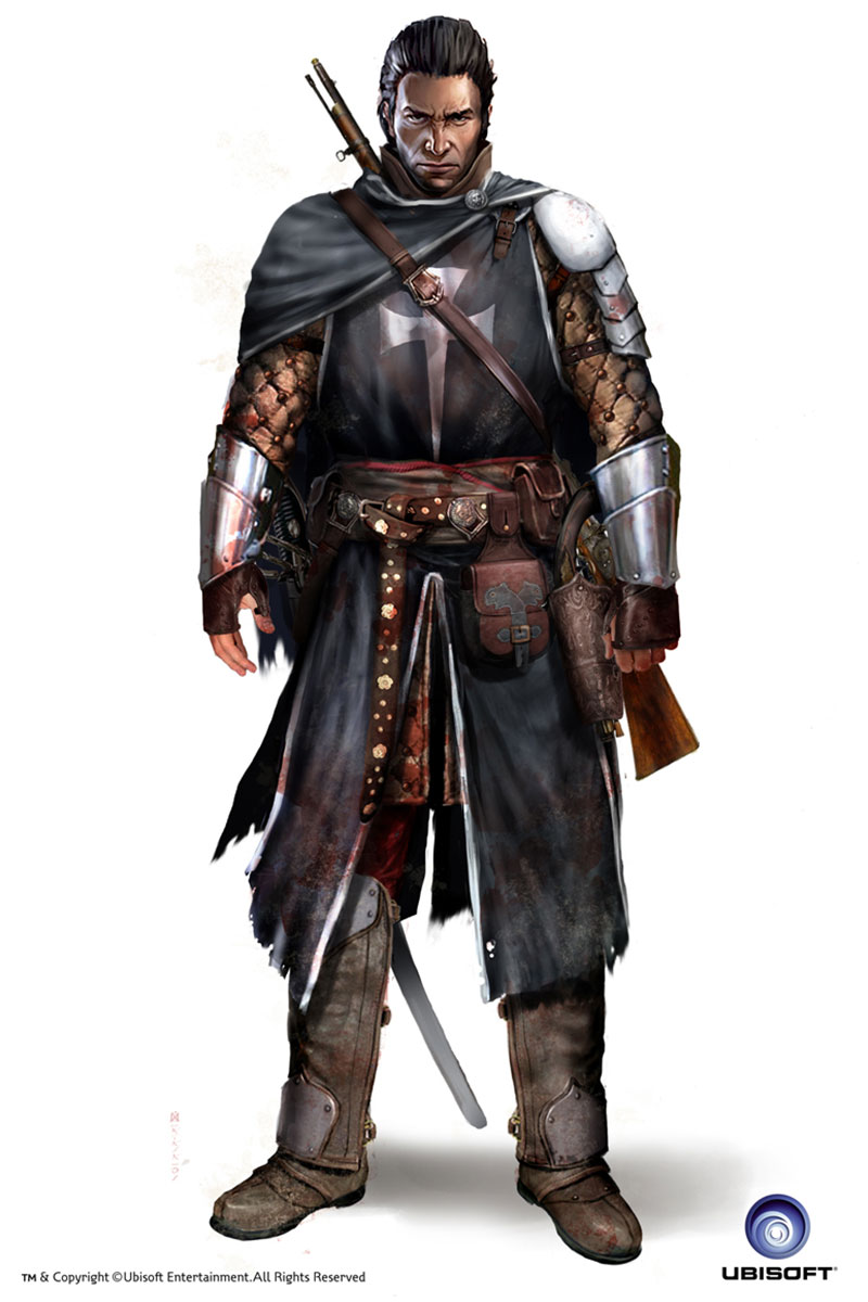 Shay, Gunn's Armor Art from Assassin's Creed Rogue