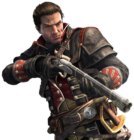 Shay Holding Gun