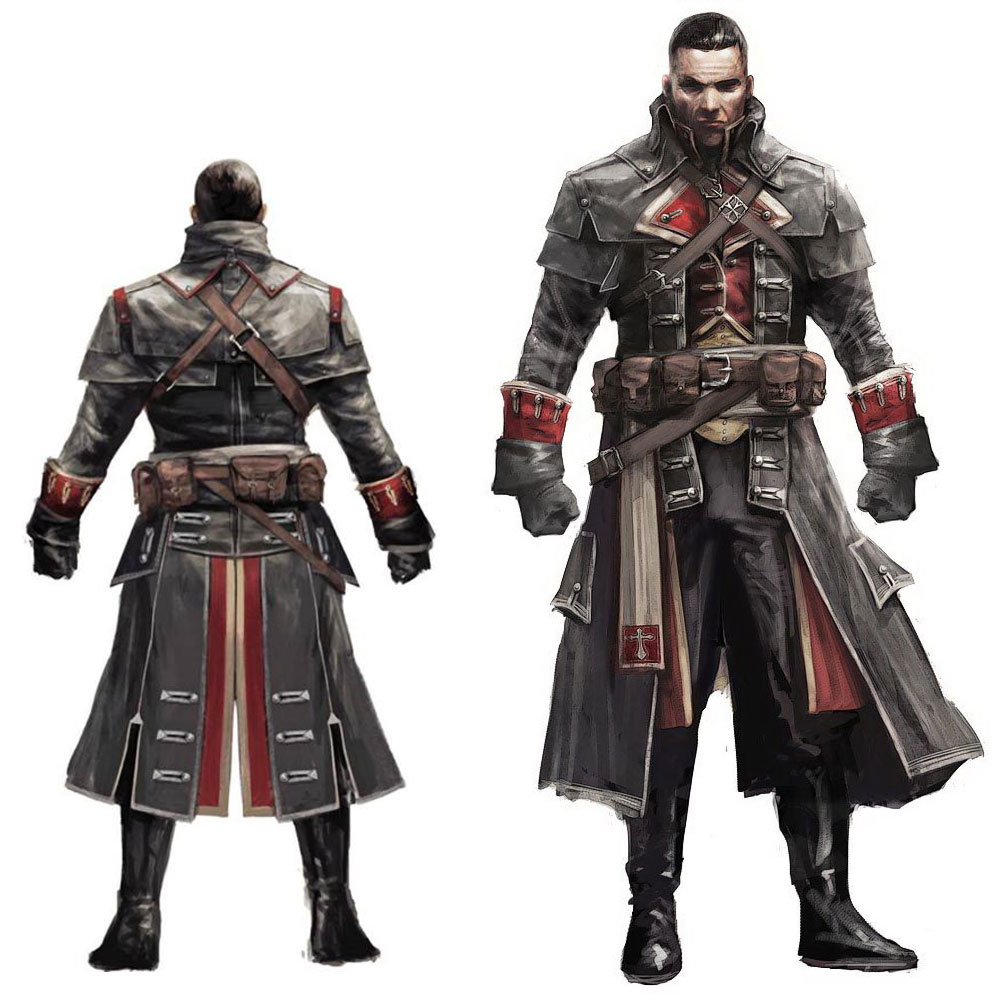 Shay Templar Concept Art from Assassin's Creed Rogue